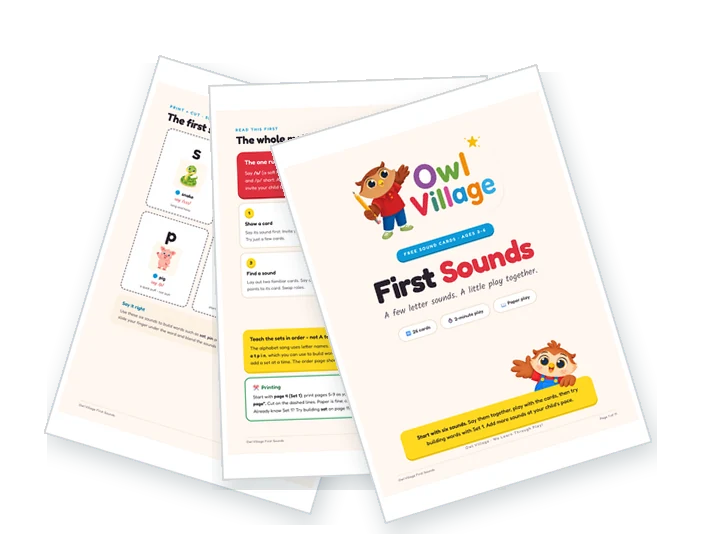 Preview of First Sounds
