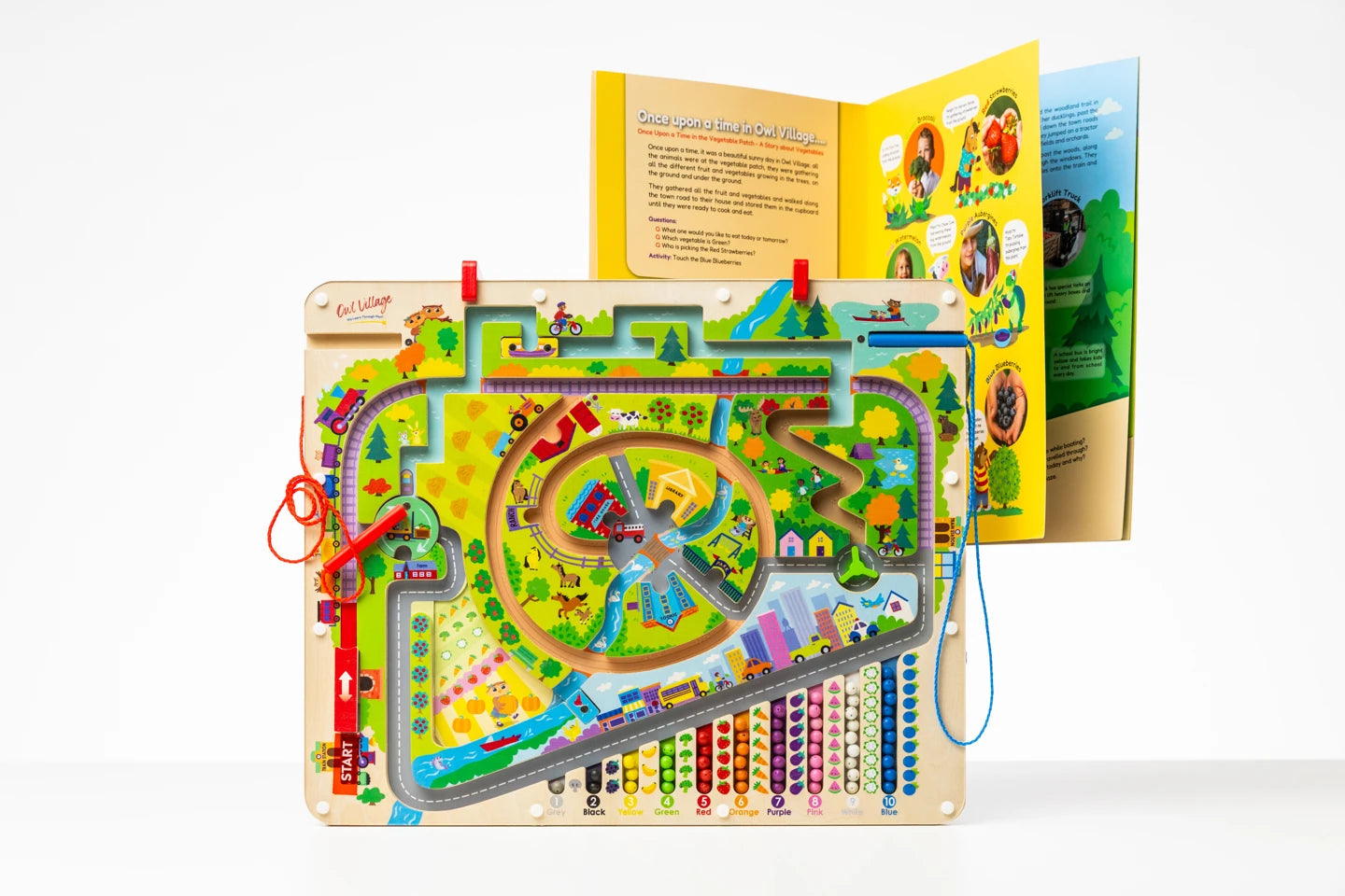 Preview of Storytime Magnetic Maze storybook