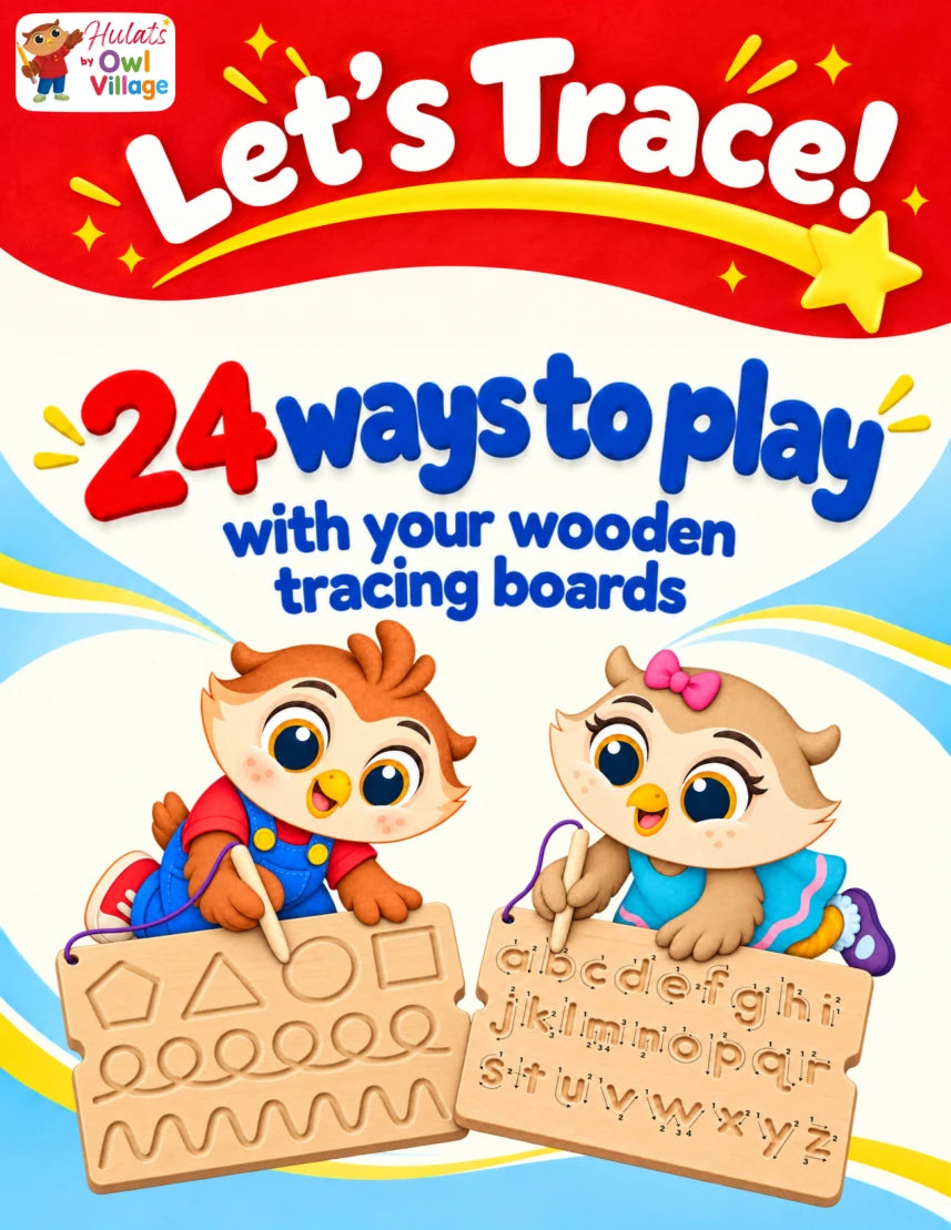 Let's Trace guide for two boards with arrows